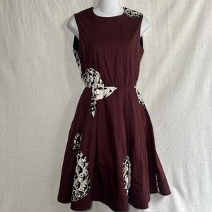 MSGM Pineapple Print Dress, Size XS
